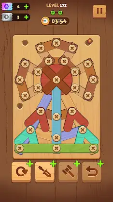 Wood Bolt Party : Screw Puzzle screenshot 3