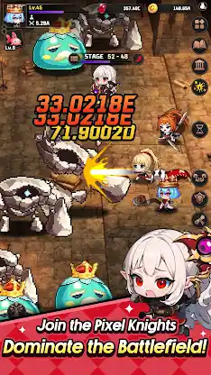 Pixel Knights : Idle RPG screenshot 2