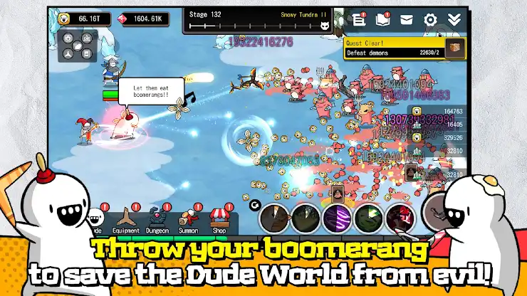 Boomerang RPG:Watch out, Dude! screenshot 3