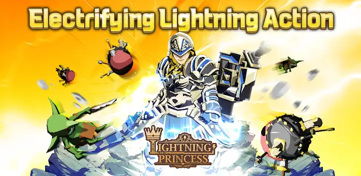Lightning Princess: Idle RPG — Android game banner