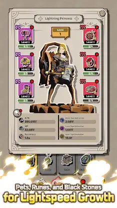 Lightning Princess: Idle RPG screenshot 7