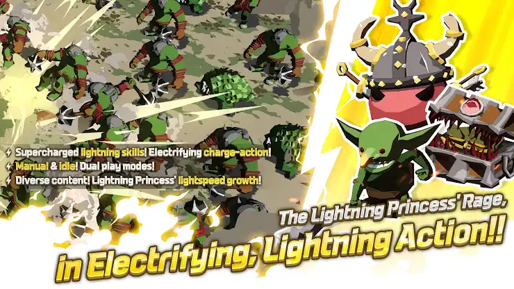 Lightning Princess: Idle RPG screenshot 2