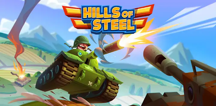 Hills of Steel — Android game banner
