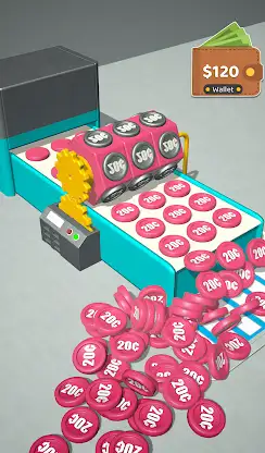 Mint Factory - Idle Money Game screenshot 1