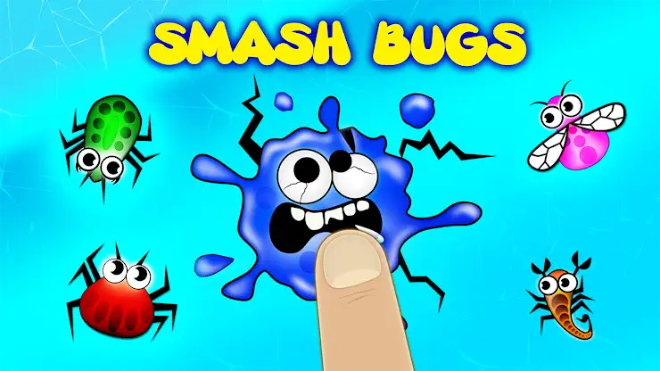 Bug Smashing toddler games screenshot 1