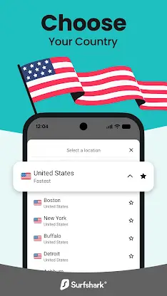 Surfshark: VPN rápida y segura screenshot 1