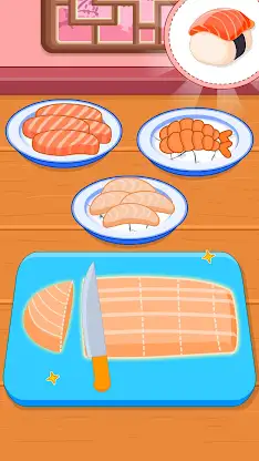 Sushi Maker Games Kids Cooking screenshot 5