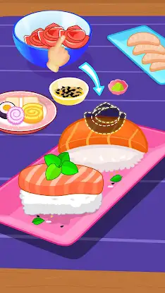 Sushi Maker Games Kids Cooking screenshot 8
