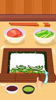 Sushi Maker Games Kids Cooking screenshot 2