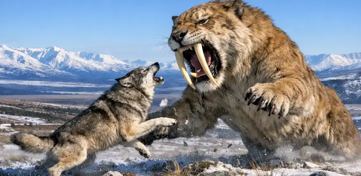 The Wolf: Animal Game MMORPG — Android game banner