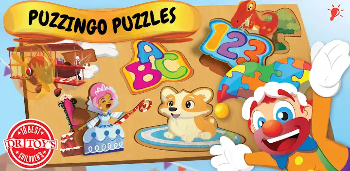 Toddler Kids Puzzles Puzzingo — Android app banner
