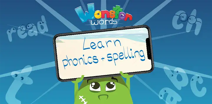 Wonster Words Learning Games — Android app banner