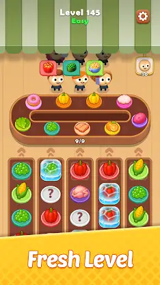 Food Puzzle : Sort n Merge screenshot 7