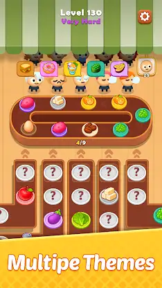 Food Puzzle : Sort n Merge screenshot 4