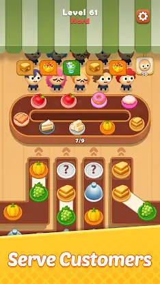 Food Puzzle : Sort n Merge screenshot 5