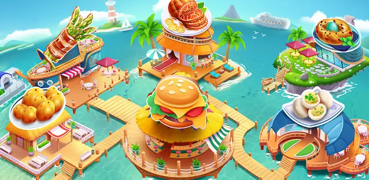 Cooking Seaside - Beach Food — Android game banner