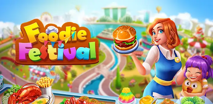 Foodie Festival: Cooking Game — Android game banner