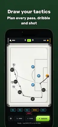 Tactic Board Soccer Game screenshot 2
