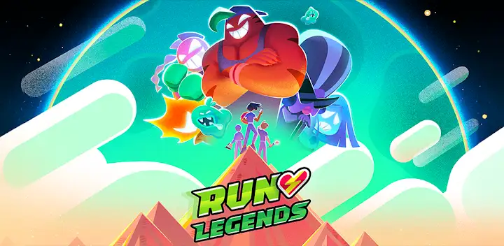 Run Legends: Make fitness fun! — Android game banner