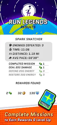 Run Legends: Make fitness fun! screenshot 3