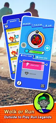 Run Legends: Make fitness fun! screenshot 1