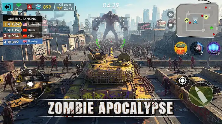 Doomsday Tank:Zombie PVP Brawl screenshot 7