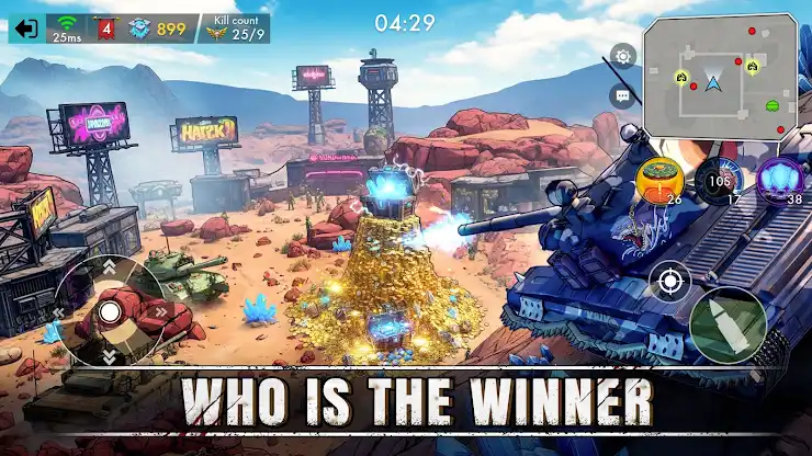 Doomsday Tank:Zombie PVP Brawl screenshot 6