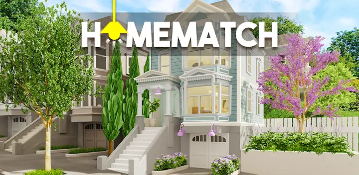 Homematch Home Design Games — Android game banner