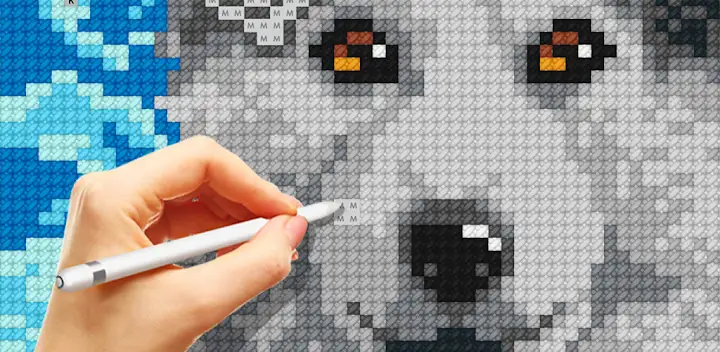 Cross Stitch Masters — Android game banner