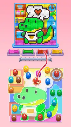 Color Wool Screw screenshot 3