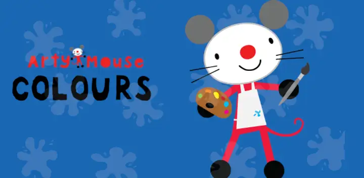 Arty Mouse Colors — Android game banner