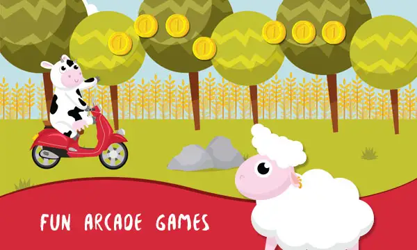 Crazy Farm - Animal School screenshot 2