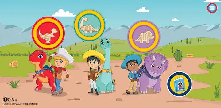 Dino Ranch Yee Haw! — Android game banner