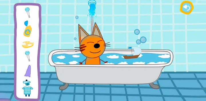A day with Kid-E-Cats — Android game banner