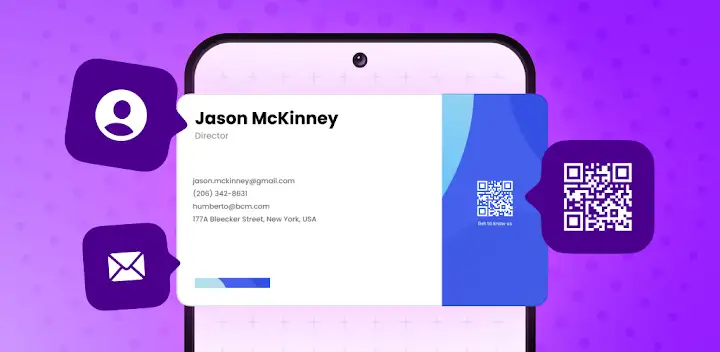 Business Card Maker: Logo Card — Android app banner