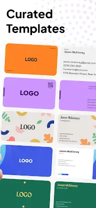 Business Card Maker: Logo Card screenshot 2