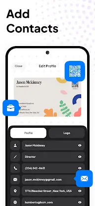 Business Card Maker: Logo Card screenshot 4
