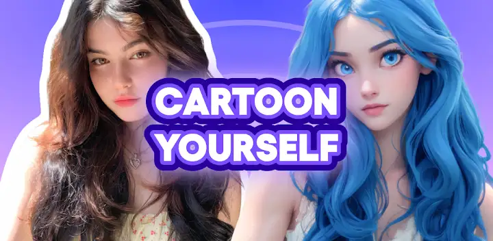 Cartoon Photo Editor — Android app banner