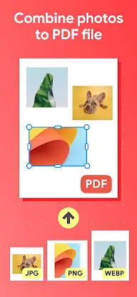 Image to PDF - PNG to PDF screenshot 1