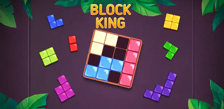 Block King - Brain Puzzle Game — Android game banner