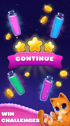 Color Sort Water Purrfect Puzz screenshot 5