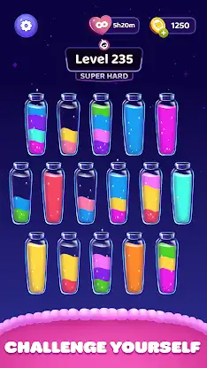 Color Sort Water Purrfect Puzz screenshot 2