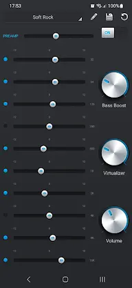 PlayerPro Blue Wonder Skin screenshot 3