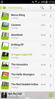 PlayerPro Cloudy Green Skin screenshot 7