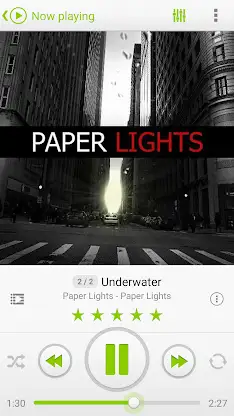 PlayerPro Cloudy Green Skin screenshot 2