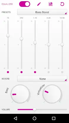 PlayerPro Cloudy Pink Skin screenshot 3