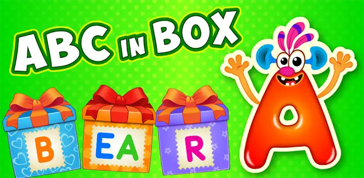Bini ABC Kids Alphabet Games! — Android game banner