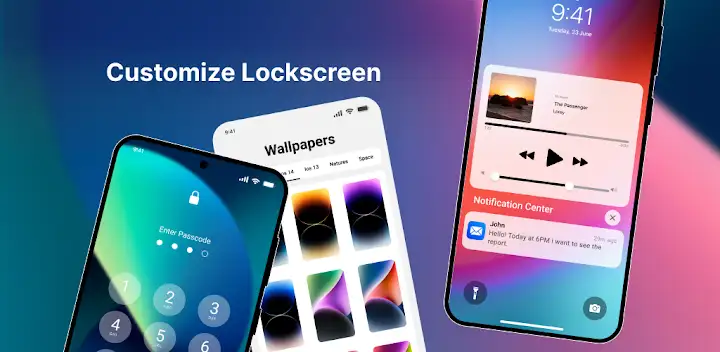 iLock Screen - Phone Lock — Android app banner