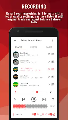 Backing Tracks Guitar Jam Pro screenshot 6