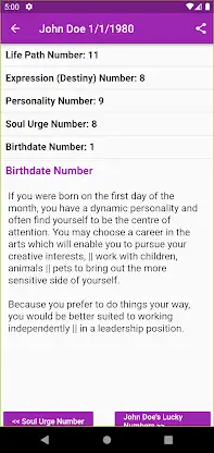 Numerology Calculator Online screenshot 6